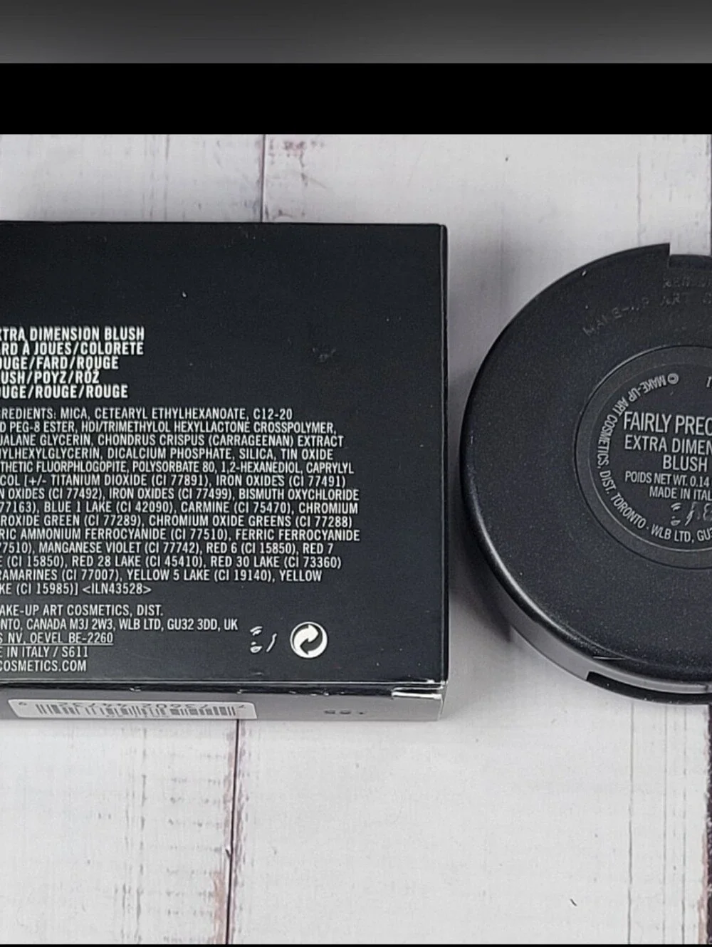 MAC Extra Dimension Blush in Fairly Precious BNIB